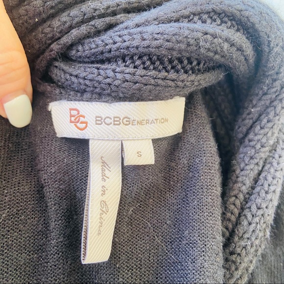 BCBG black chunky knit cardigan free with a purchase! - Picture 6 of 8